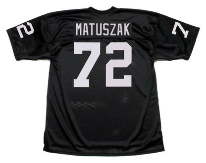 Oakland Raiders John Matuszak NFL jersey front view