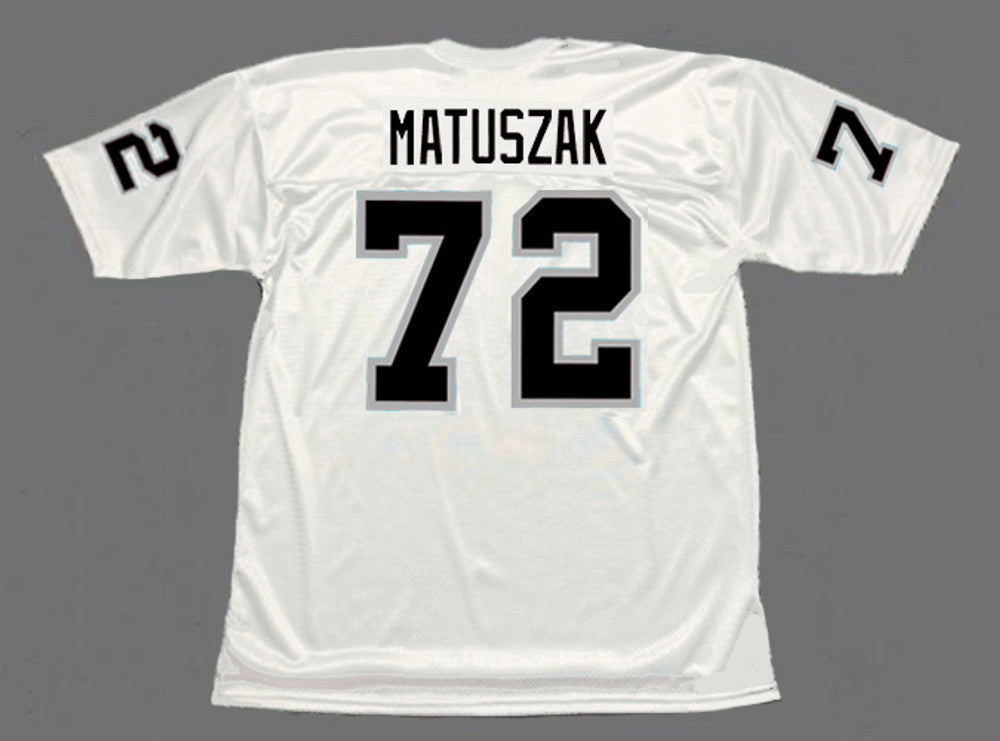 Oakland Raiders John Matuszak NFL jersey front view