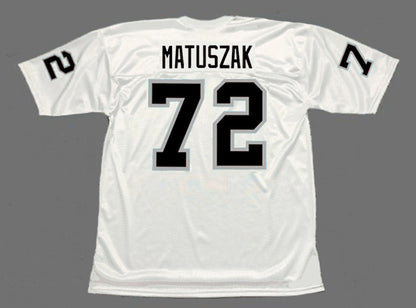 Oakland Raiders John Matuszak NFL jersey front view