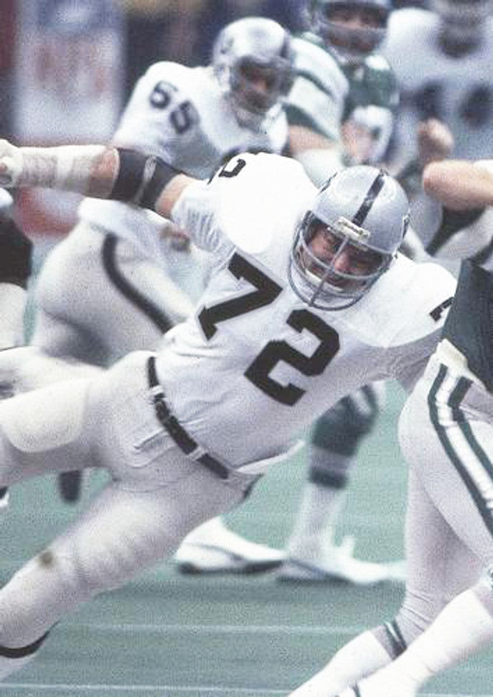 Oakland Raiders John Matuszak NFL jersey front view