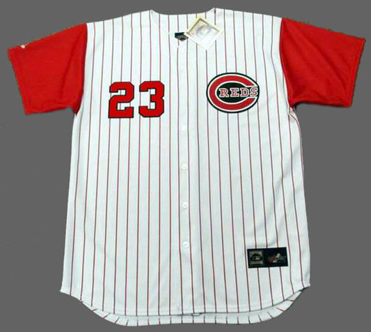 Cincinnati Reds Lee May 1960s MLB jersey front view