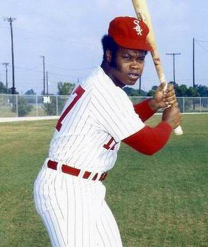 Chicago White Sox Carlos May 1970s MLB jersey front view