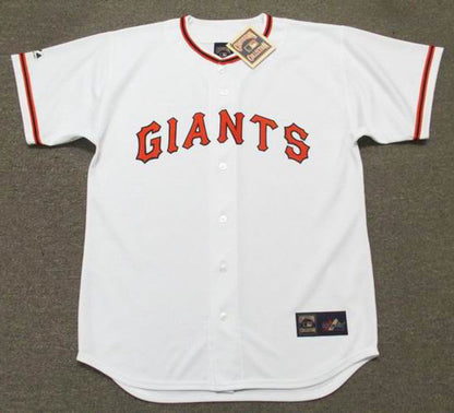 San Francisco Giants 1970s Cooperstown Name Number MLB jersey front view