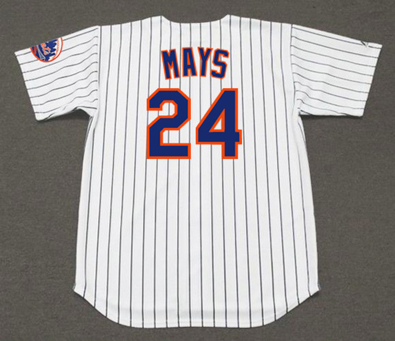 New York Mets Willie Mays MLB jersey front view