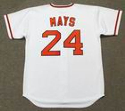 WM SFG 1970s Cooperstown Home Baseball Stitched Jersey, Vintage Baseball Jersey, Retro Sewn Jersey