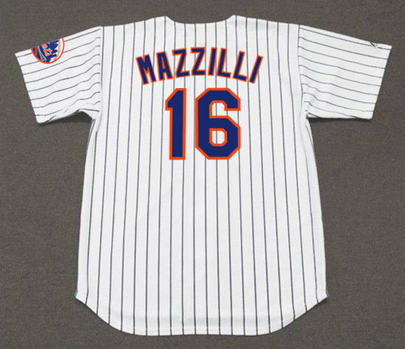 New York Mets Lee Mazzilli MLB jersey front view