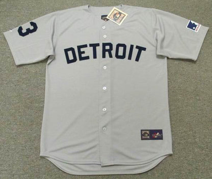 Detroit Tigers Dick Mcauliffe Cooperstown MLB jersey front view