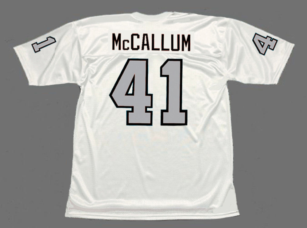 Napoleon Mccallum Los Angeles Raiders 1994 Away Throwback Nfl Football Jersey jersey front view
