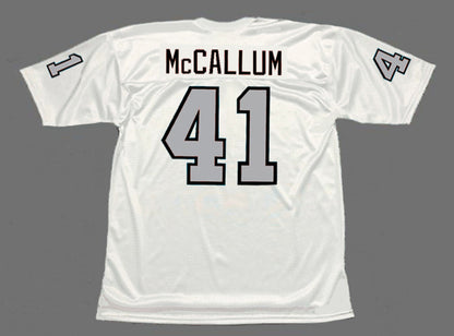 Napoleon Mccallum Los Angeles Raiders 1994 Away Throwback Nfl Football Jersey jersey front view