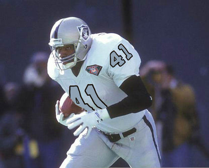 Napoleon Mccallum Los Angeles Raiders 1994 Away Throwback Nfl Football Jersey jersey front view