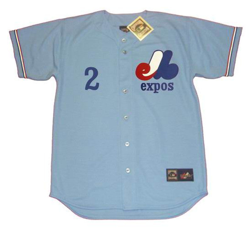 Montreal Expos Tim Mccarver Cooperstown MLB jersey front view