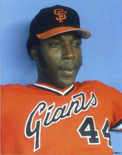 San Francisco Giants 1980s Cooperstown Name Number MLB jersey front view