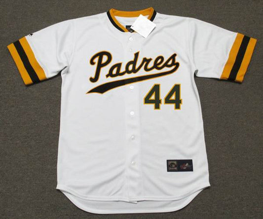 WM SDP 1974 Cooperstown Home Baseball Stitched Jersey, Vintage Baseball Jersey, Retro Sewn Jersey