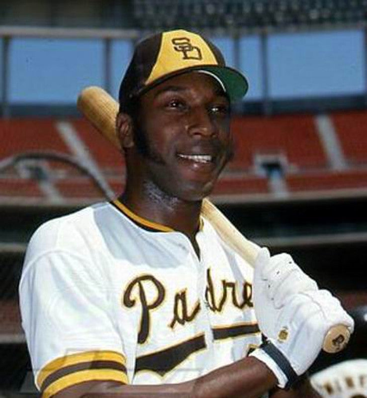 San Diego Padres 1970s Cooperstown Name Number MLB jersey front view