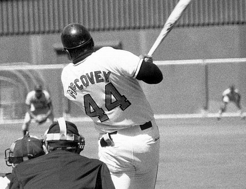 San Francisco Giants 1970s Cooperstown Name Number MLB jersey front view