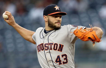 Houston Astros Lance Mccullers MLB jersey front view