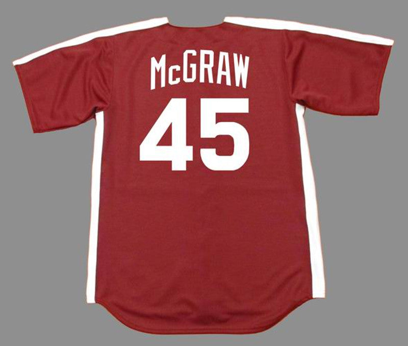 Philadelphia Phillies Tug Mcgraw Cooperstown MLB jersey front view