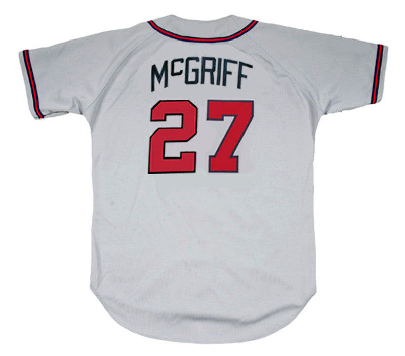 Atlanta Braves Fred Mcgriff MLB jersey front view