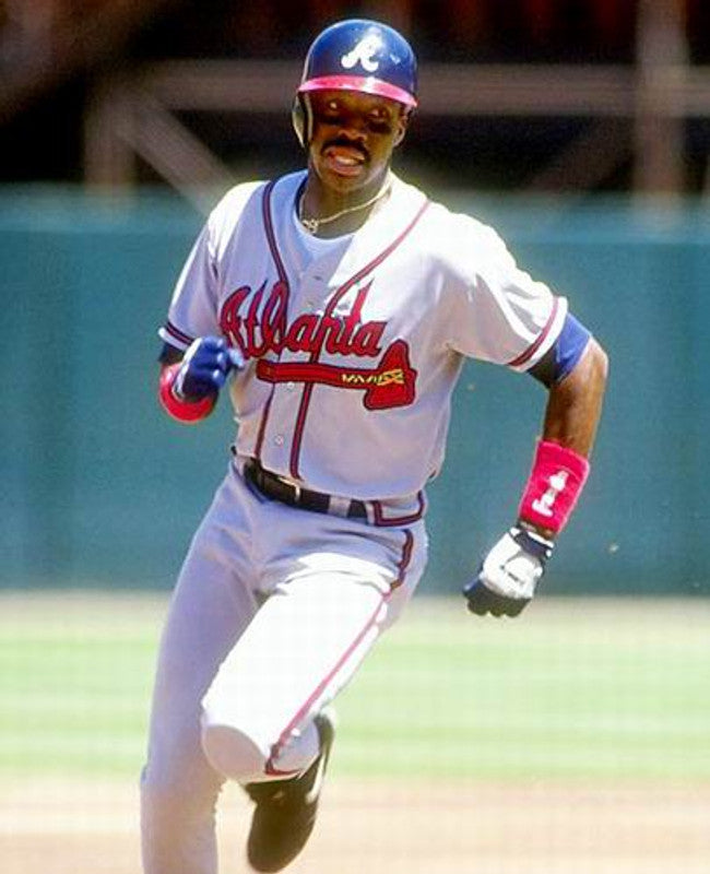 Atlanta Braves Fred Mcgriff MLB jersey front view