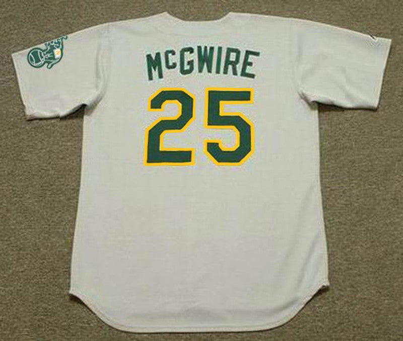 Oakland Athletics Mark Mcgwire MLB jersey front view