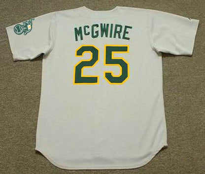 Oakland Athletics Mark Mcgwire MLB jersey front view