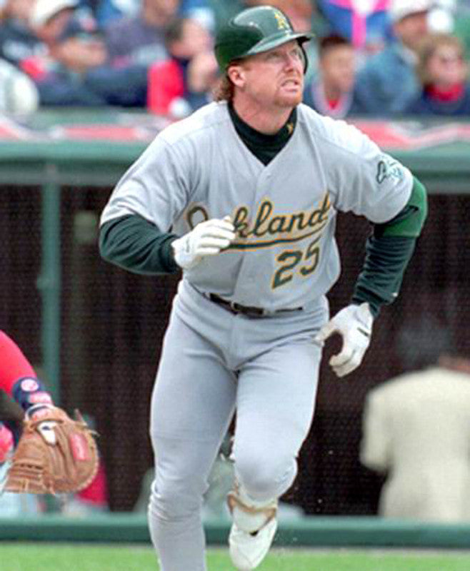 Oakland Athletics Mark Mcgwire MLB jersey front view