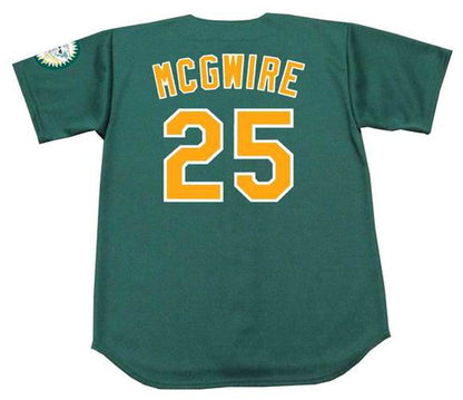 Oakland Athletics Mark Mcgwire MLB jersey front view