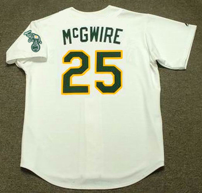 Oakland Athletics Mark Mcgwire MLB jersey front view