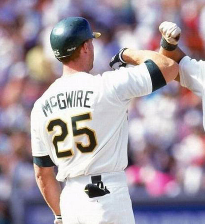 Oakland Athletics Mark Mcgwire MLB jersey front view
