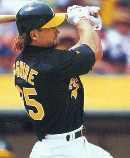 Oakland Athletics Mark Mcgwire MLB jersey front view