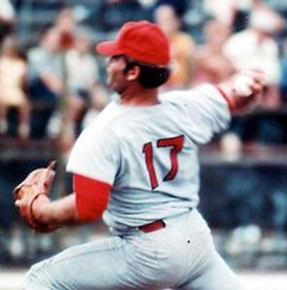 Denny Mclain Washington Senators 1971 Cooperstown Home Stitched Jersey jersey front view