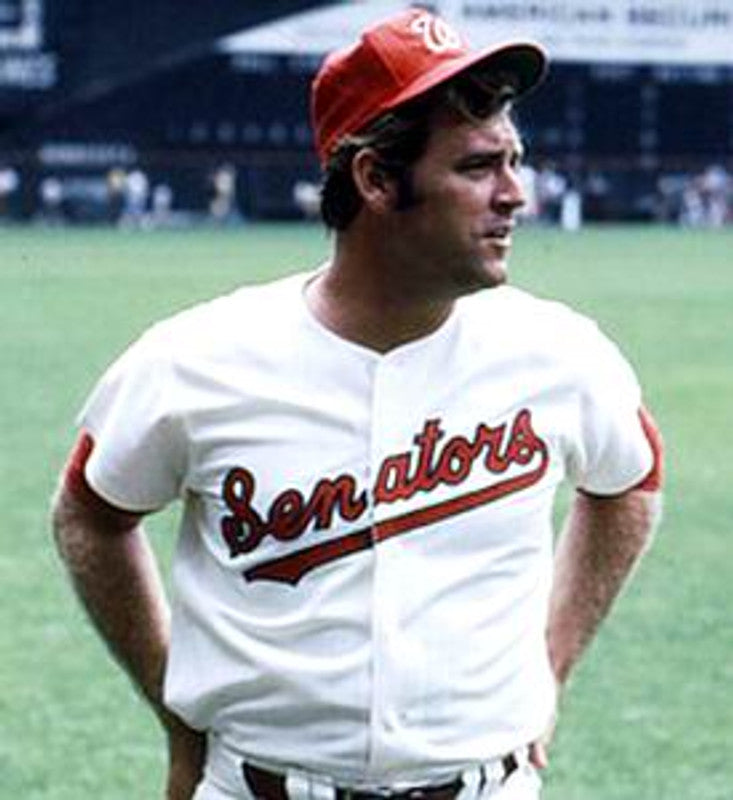 Denny Mclain Washington Senators 1971 Cooperstown Home Stitched Jersey jersey front view