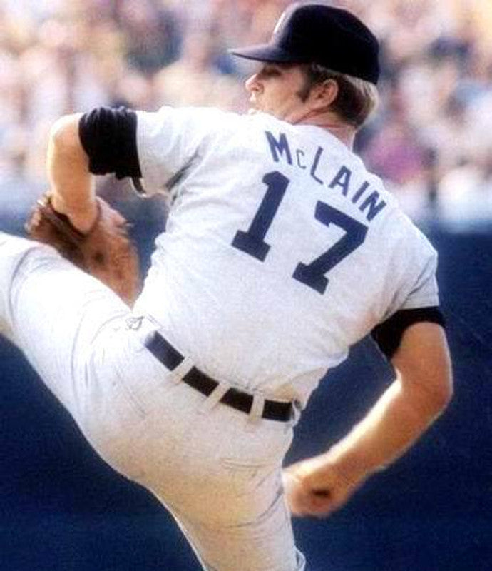Detroit Tigers Name Number MLB jersey front view