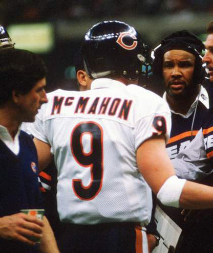 Chicago Bears Jim Mcmahon NFL jersey front view