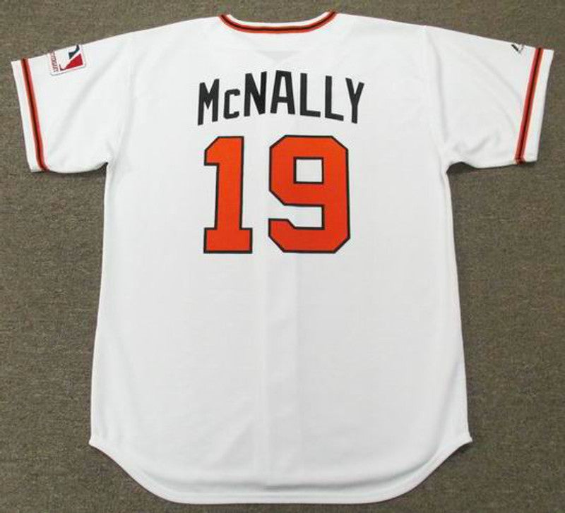 Baltimore Orioles Dave Mcnally Cooperstown MLB jersey front view
