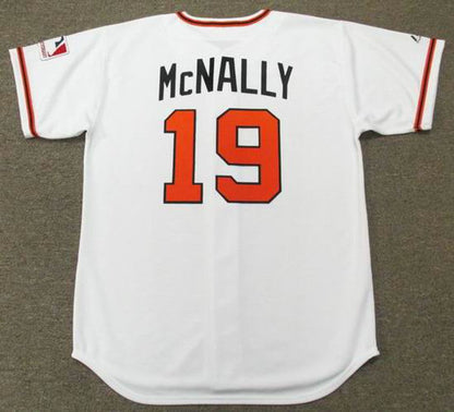 Baltimore Orioles Dave Mcnally Cooperstown MLB jersey front view