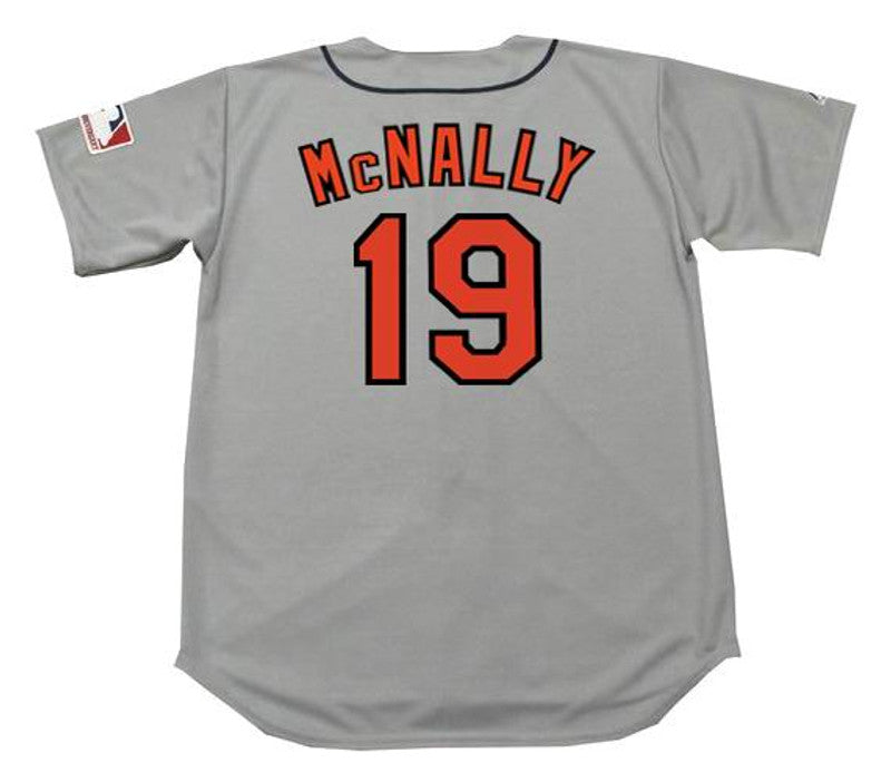 Baltimore Orioles Dave Mcnally Cooperstown MLB jersey front view