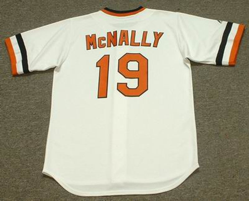 Baltimore Orioles Dave Mcnally Cooperstown MLB jersey front view