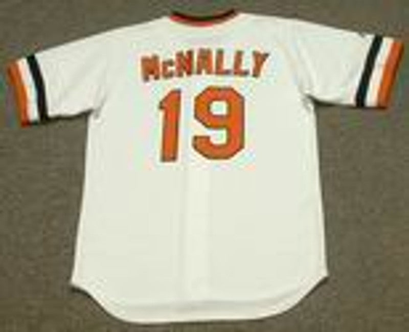 Baltimore Orioles Dave Mcnally Cooperstown MLB jersey front view