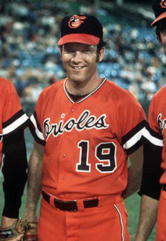 Baltimore Orioles Dave Mcnally Cooperstown MLB jersey front view