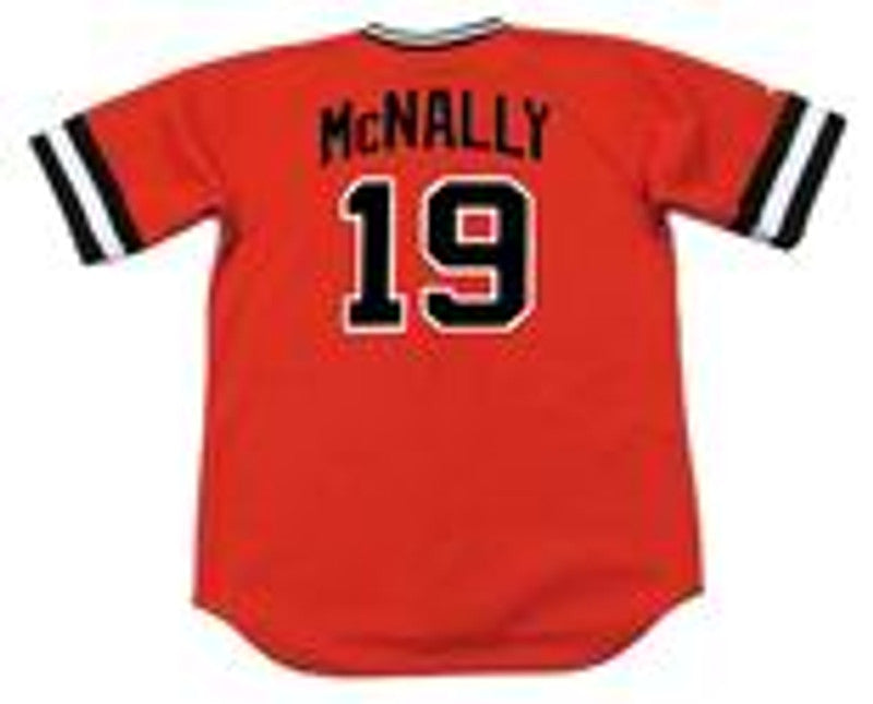 Baltimore Orioles Dave Mcnally Cooperstown MLB jersey front view