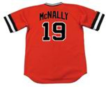 Baltimore Orioles Dave Mcnally Cooperstown MLB jersey front view