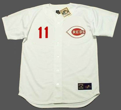 Cincinnati Reds Hal Mcrae Cooperstown MLB jersey front view