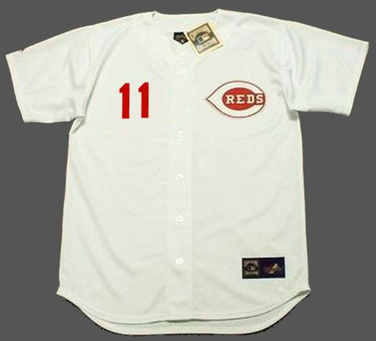 Cincinnati Reds Hal Mcrae Cooperstown MLB jersey front view