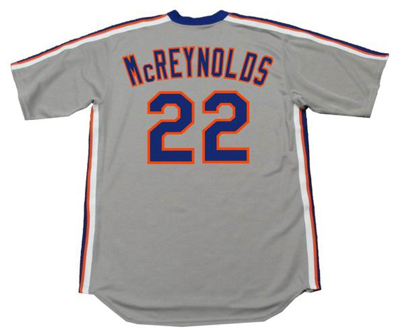 New York Mets Kevin Mcreynolds Cooperstown MLB jersey front view