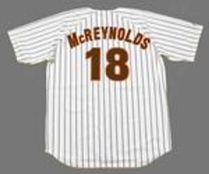 San Diego Padres Kevin Mcreynolds Cooperstown MLB jersey front view