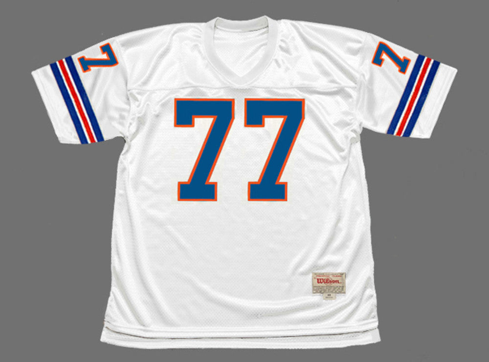 Denver Broncos Karl Mecklenburg NFL jersey front view