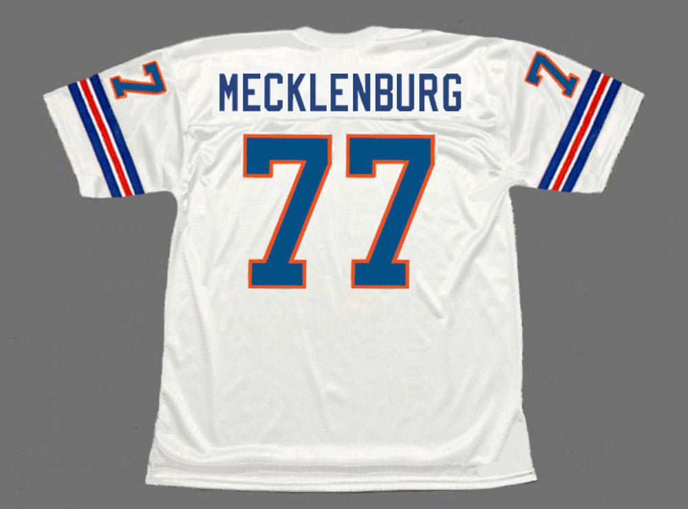 Denver Broncos Karl Mecklenburg NFL jersey front view