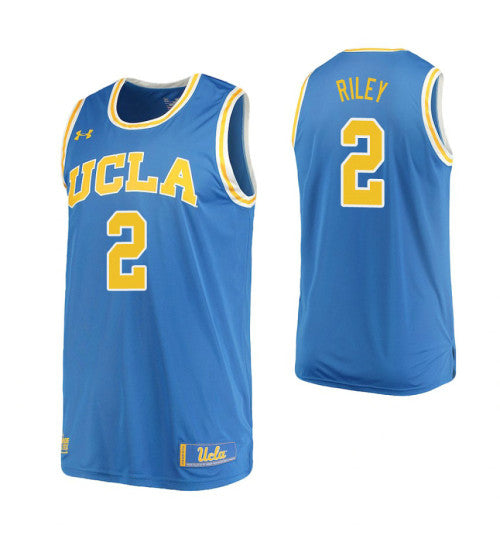 Ucla Bruins 2 Cody Riley Home College Basketball Jersey Blue | Stitched Jersey RTJS 6697