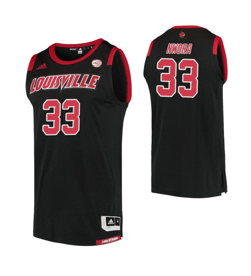 Louisville Cardinals 33 Jordan Nwora College Basketball Jersey Black 8298 | Stitched Jersey RTJS 3450